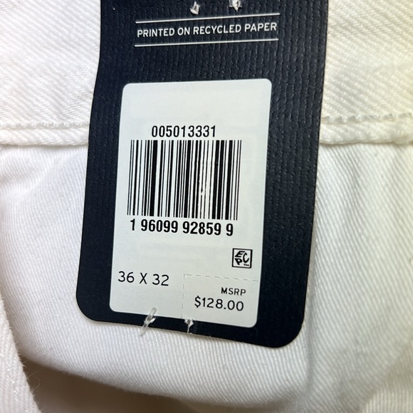 Levi’s Original Straight Leg Button Fly Adam Eve Snake Jeans Size 36x32 NWOT - Picture 4 of 6